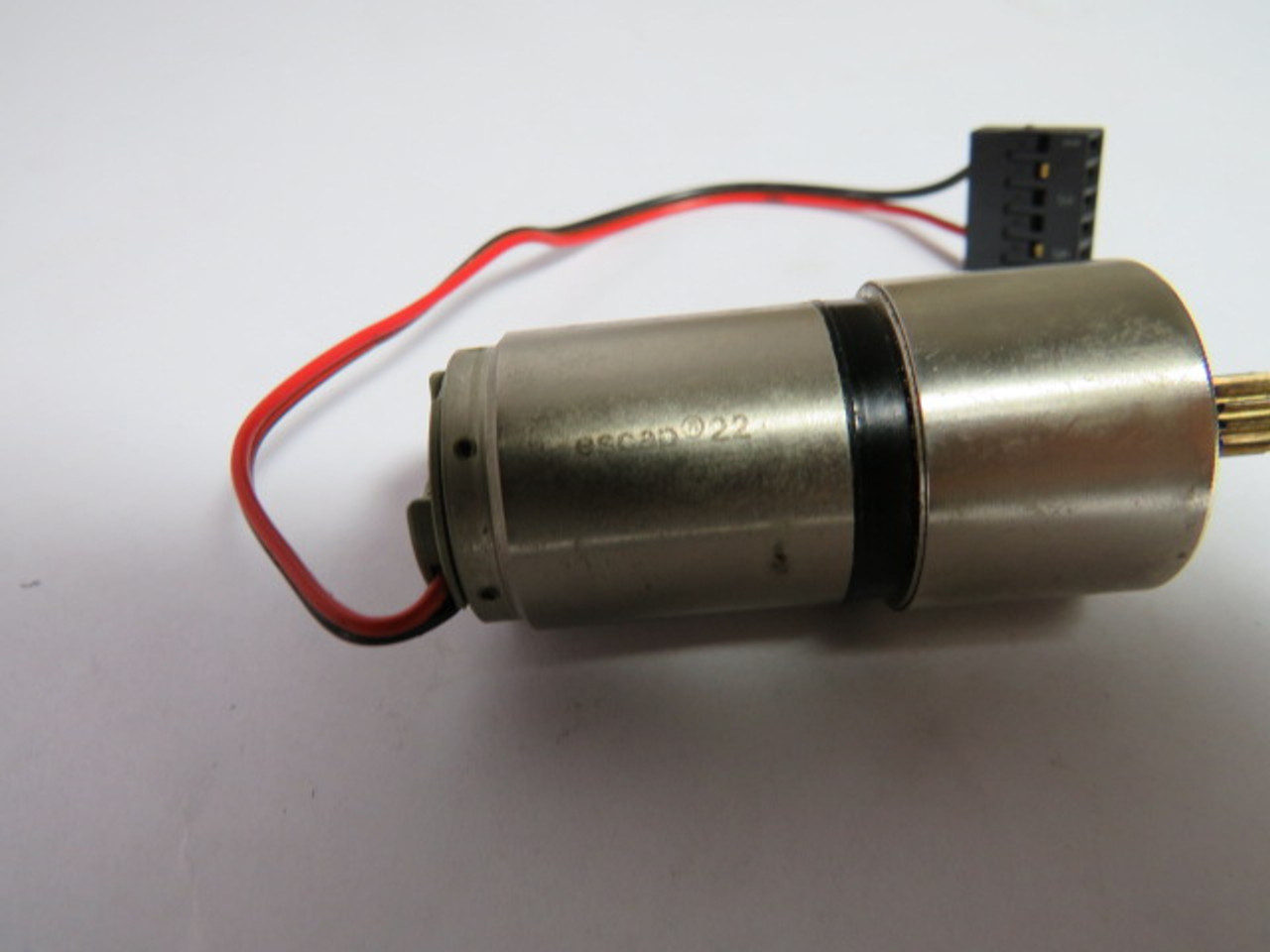 Escap 22C2R17213E42 Brush DC Motor w/ B24.12 Gearhead 128:1 USED