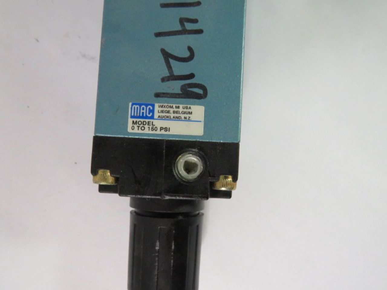 Mac PRP2B-AJCA Pressure Regulator 150PSI USED