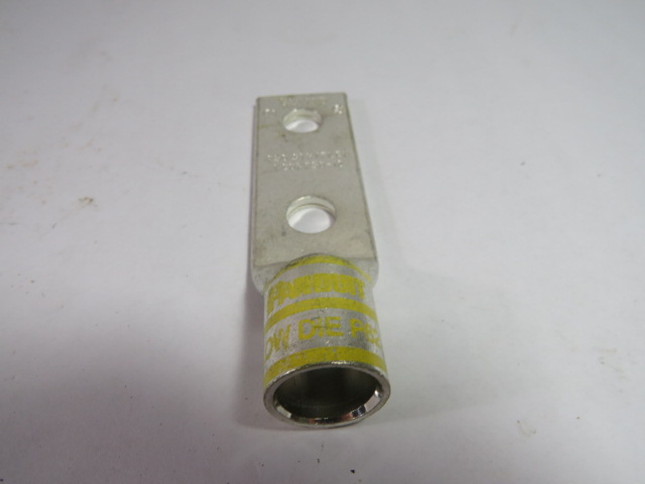 Panduit LCDX250-12X Yellow Compression Lug 2 Hole ! NOP !