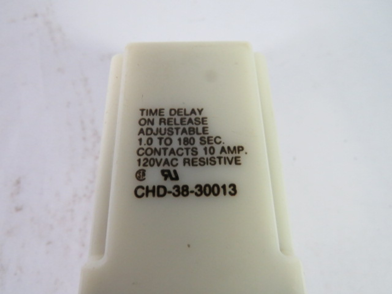 Potter & Brumfield CHD-38-30013 Time Delay Relay 1-180SEC 10A 120VAC USED