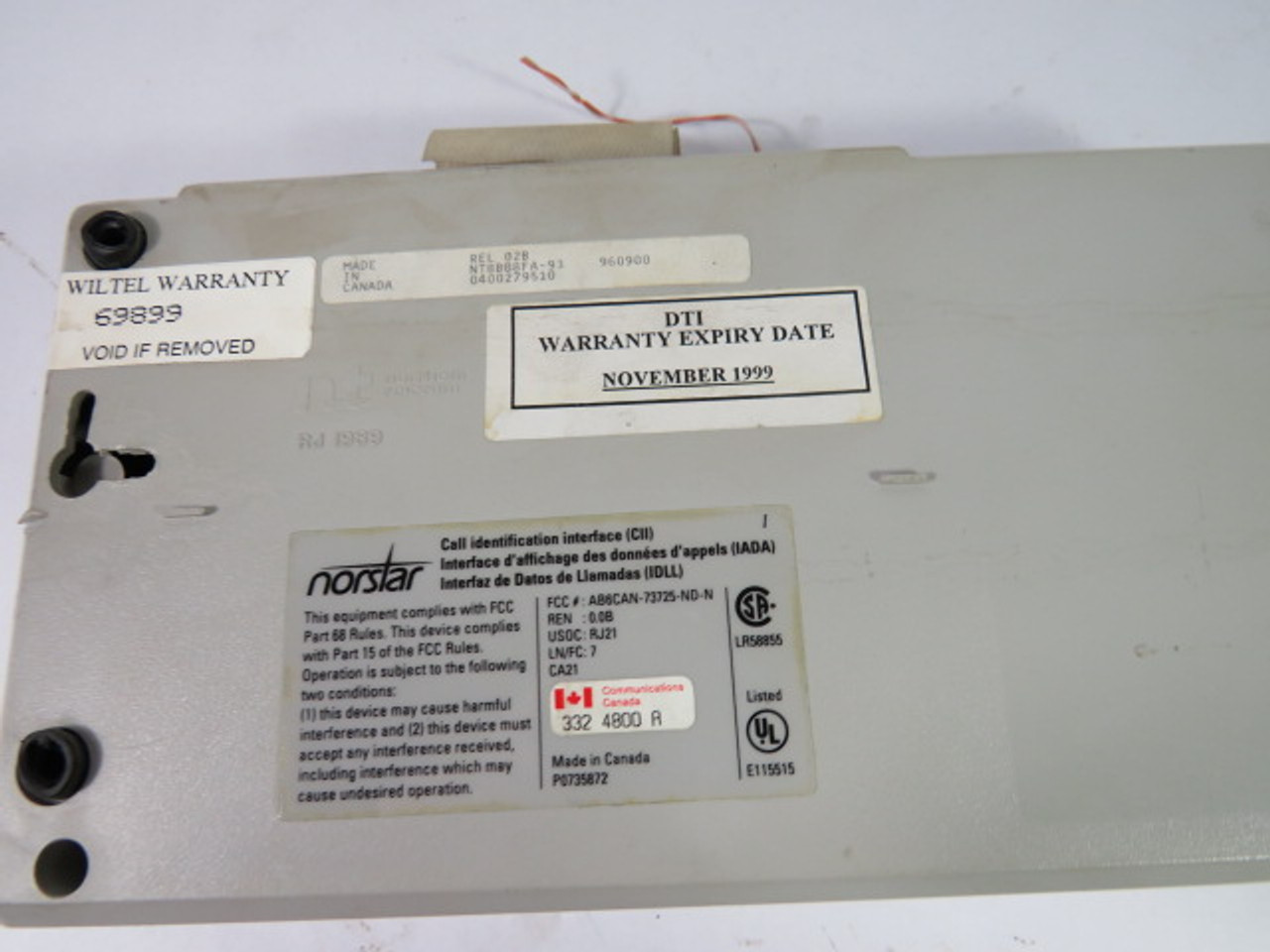 Nortel Meridian NT8B88FA-93 Call Identification Interface USED