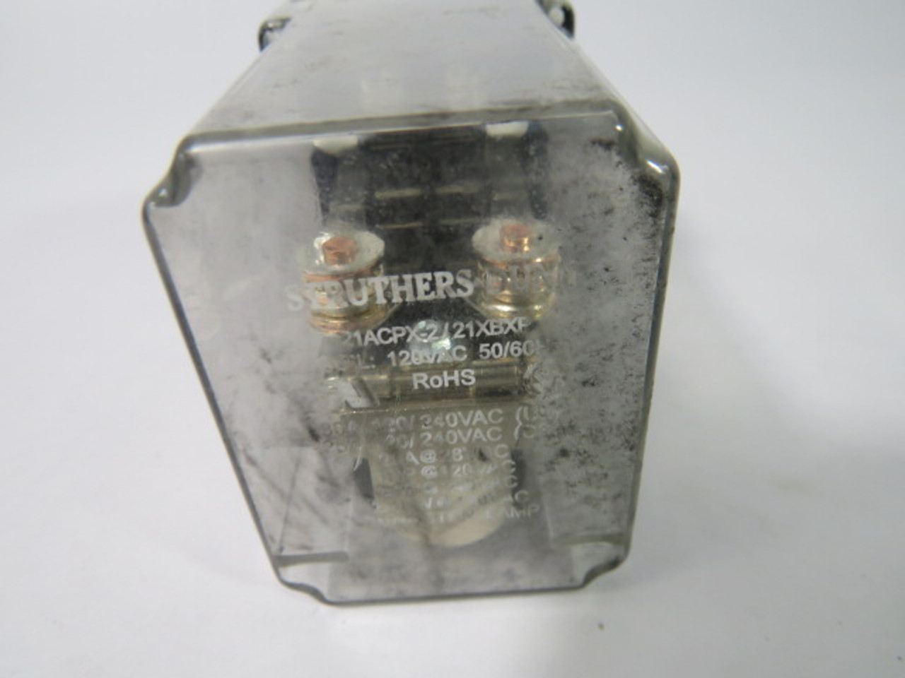 Struthers & Dunn 21ACPX-2/21XBXP Relay 120/240VAC 28VDC 20A USED
