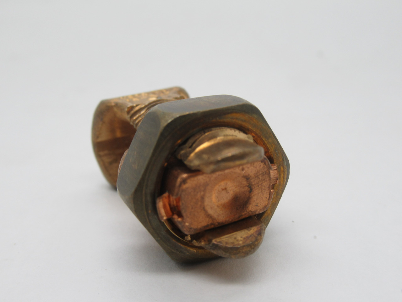 Burndy KS23 Copper Split Bolt Connector SHELF WEAR  NOP