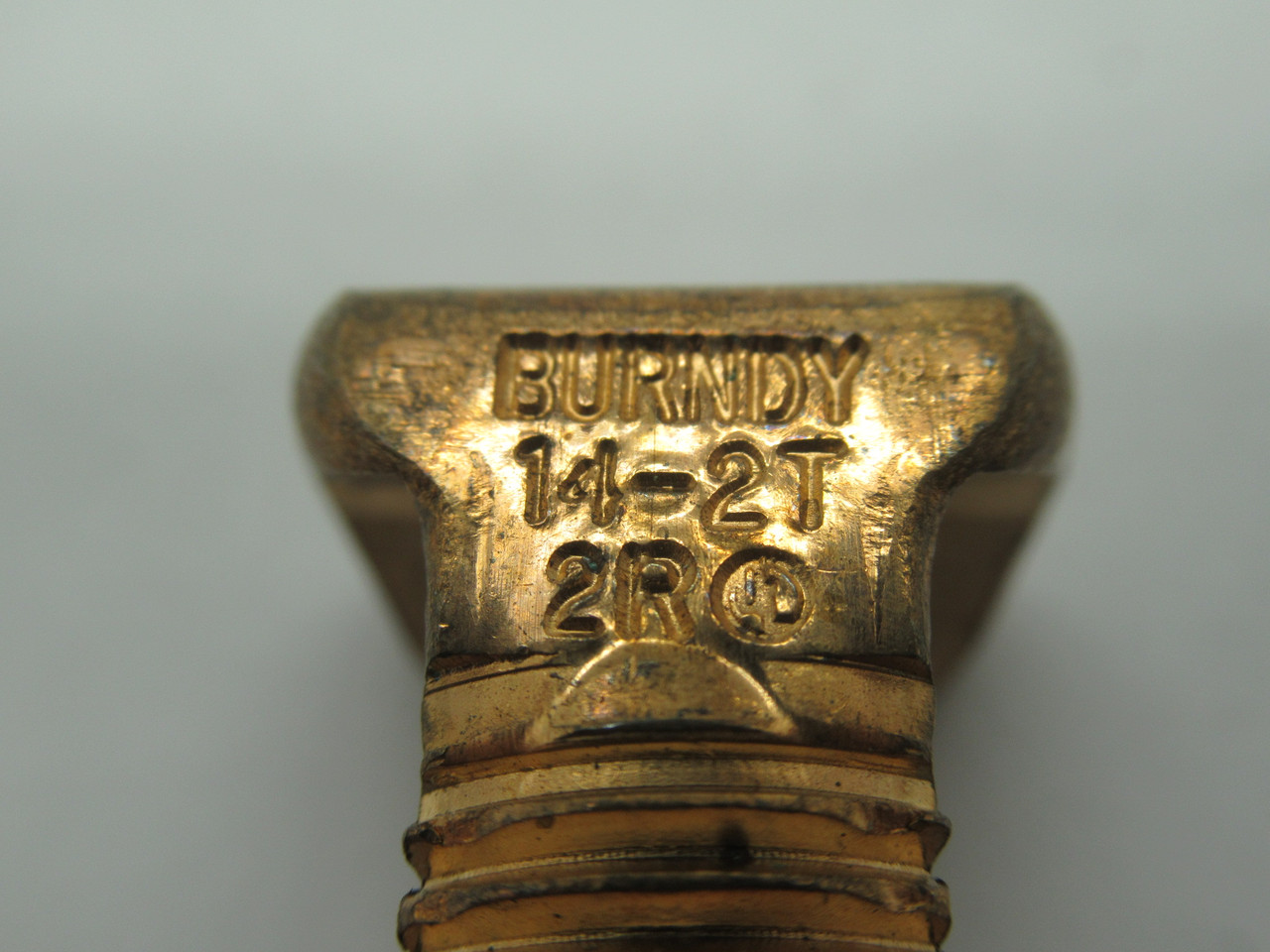 Burndy KS23 Copper Split Bolt Connector SHELF WEAR  NOP