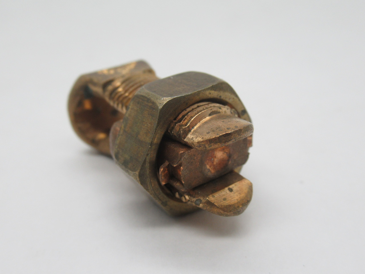 Burndy KS22 Copper Split Bolt Connector SHELF WEAR  NOP