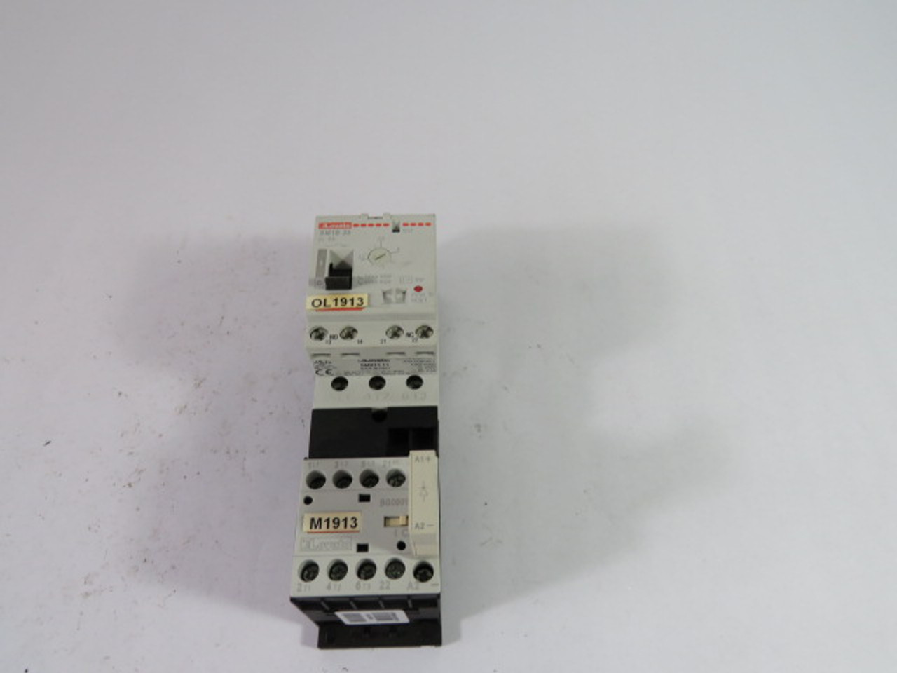 Lovato SM1B28 Motor Control Circuit Breaker Ass. w/11GB091D024 Contactor USED