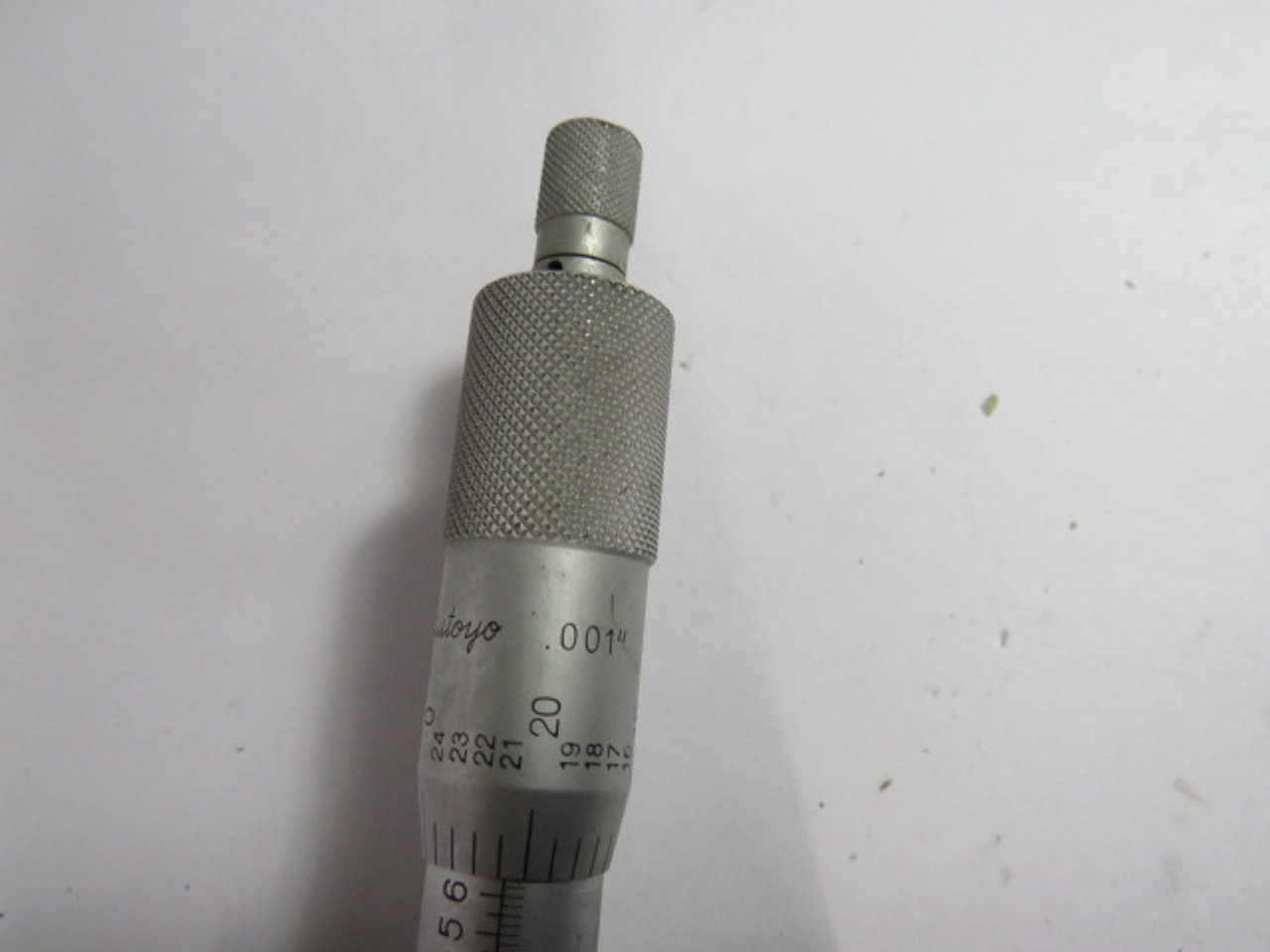 Mitutoyo 126-901 Screw Thread Micrometer Head 0.1" .001" ! AS IS !