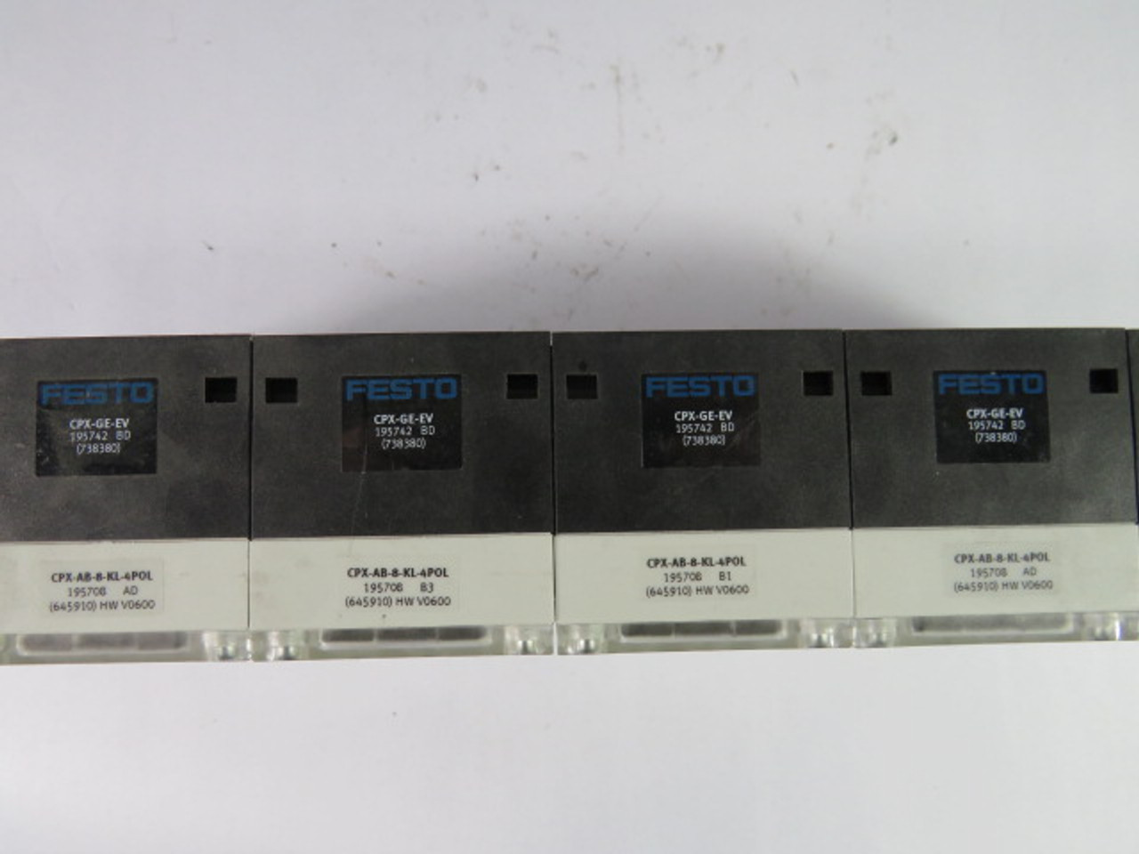 Festo CPX EPL-EV Endplate Bus Node Assembly USED
