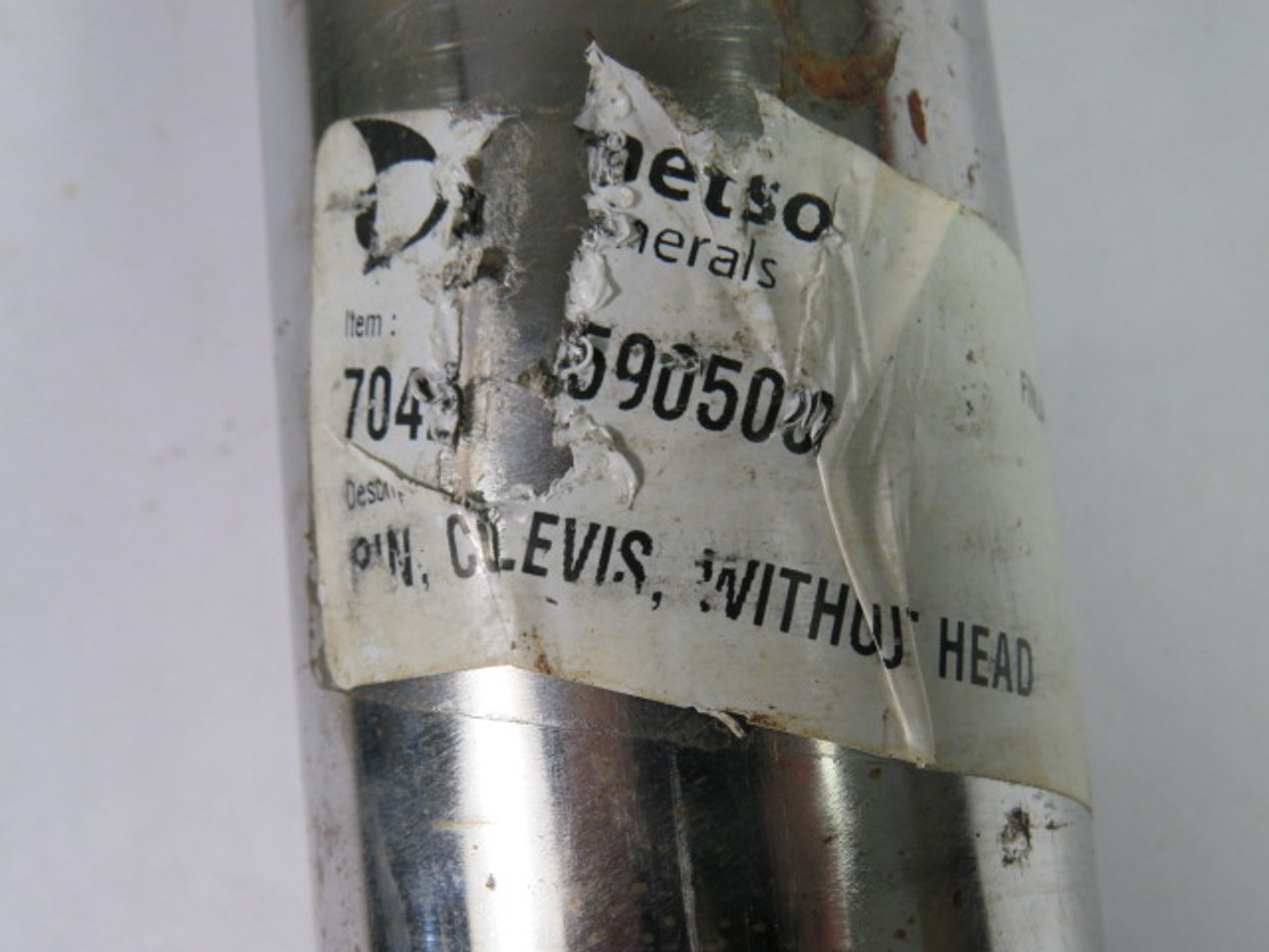 Metso 704205905000 Clevis Pin Without Head ! NOP !