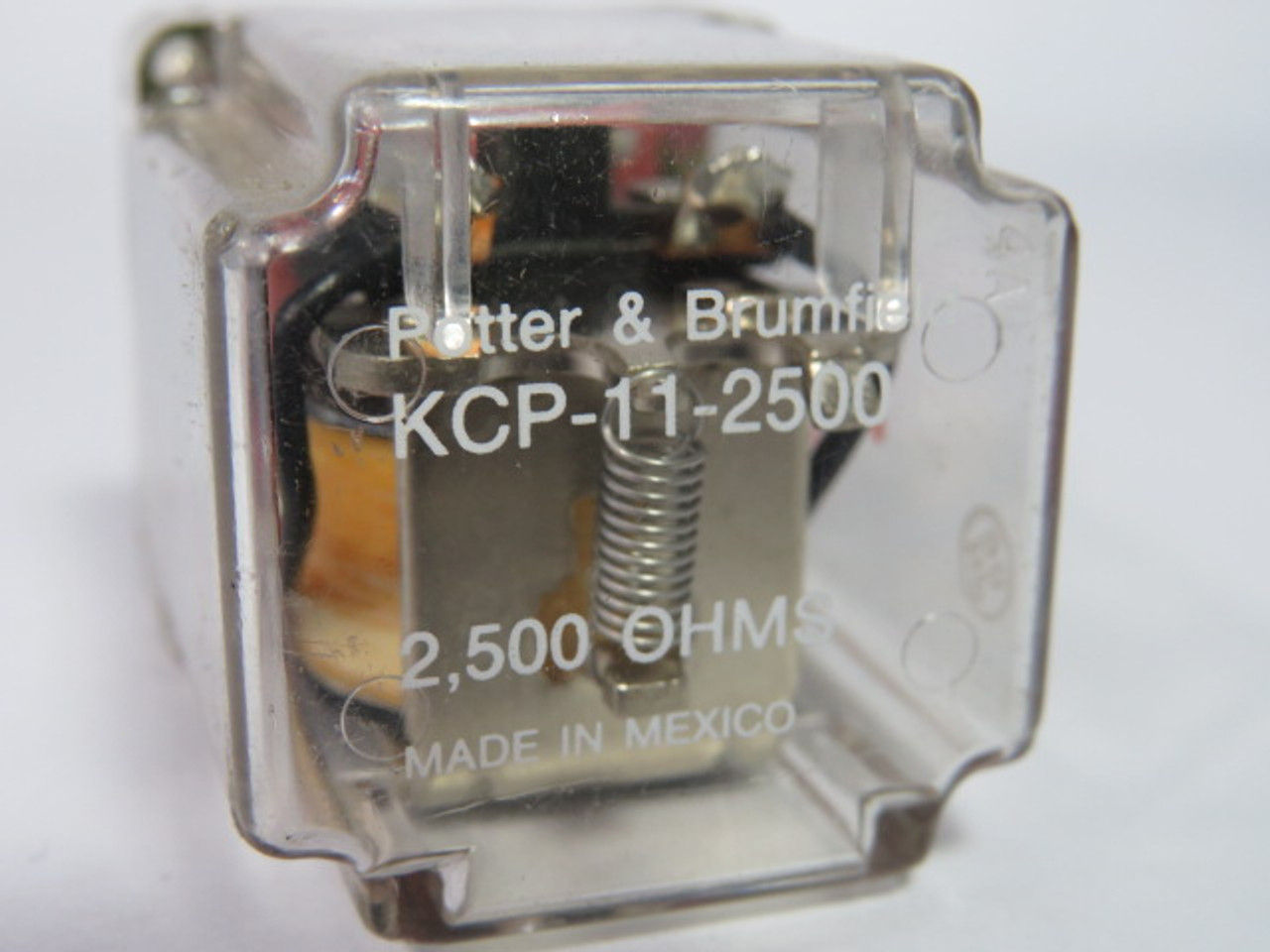 Potter & Brumfield KCP-11-2500 Relay 2500 Ohm USED