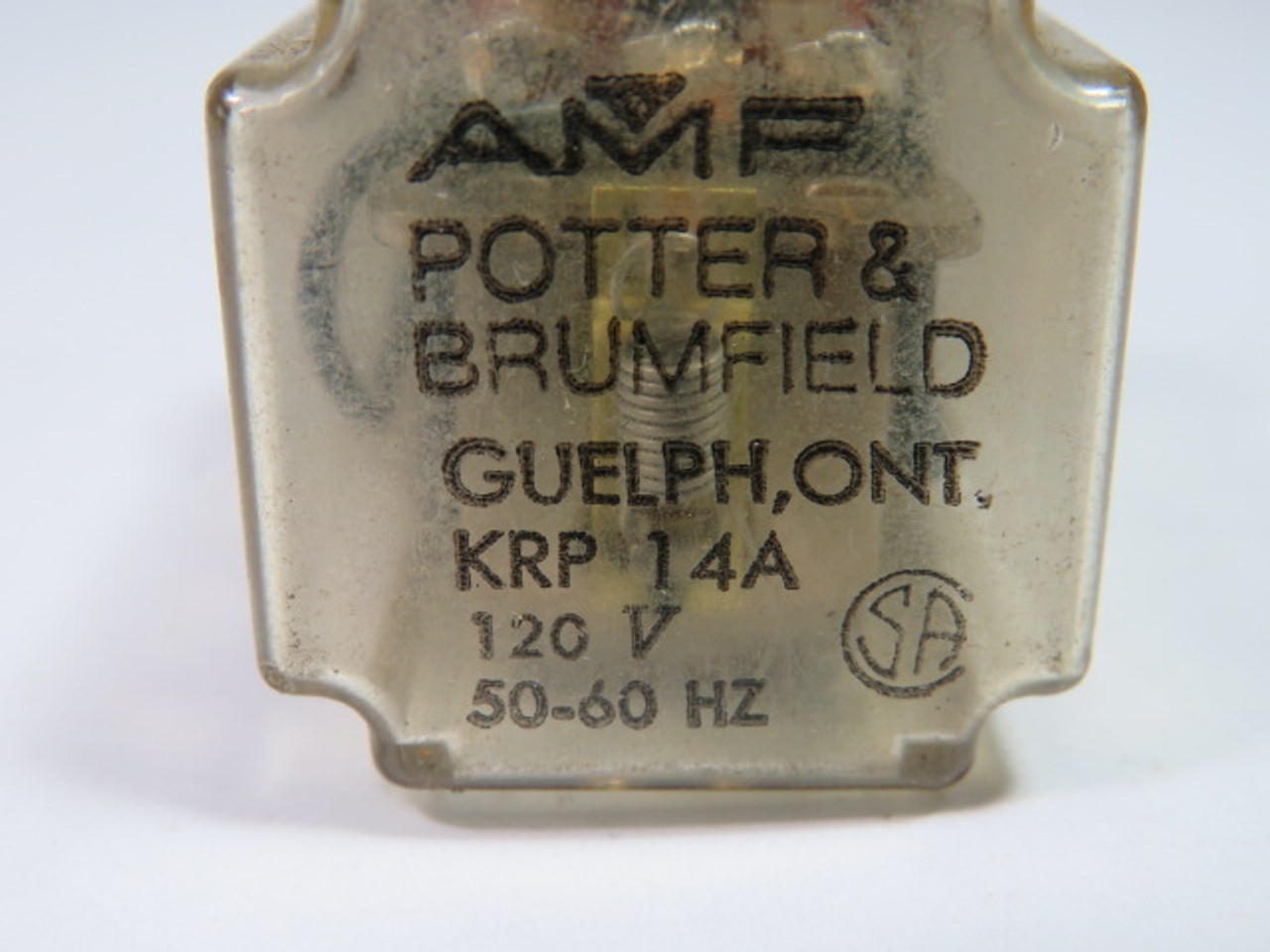 Potter & Brumfield KRP-14A-120 Relay 120V 50/60Hz 5A 120/60H USED