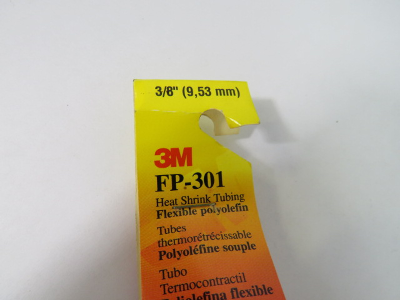 3M FP-301 Clear Shrink Wrap Tubing  2.5' Length ! NEW !