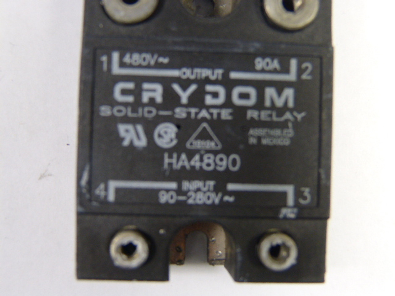 Crydom HA4890 SS Relay Panel Mount 480VAC 280VAC 90A USED