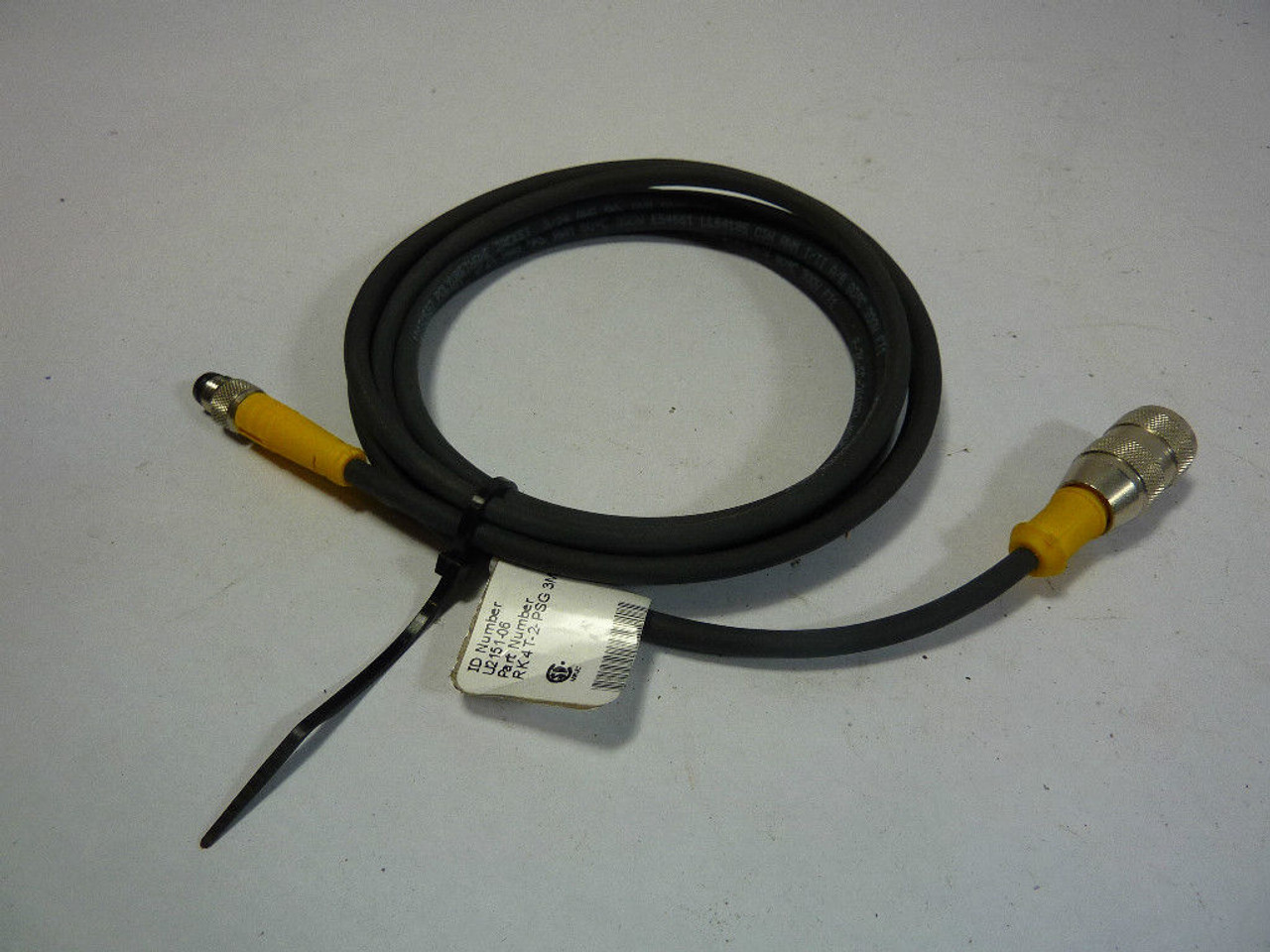 Turck RK4T-2-PSG-3M/S90 Cordset Euro/Pico USED