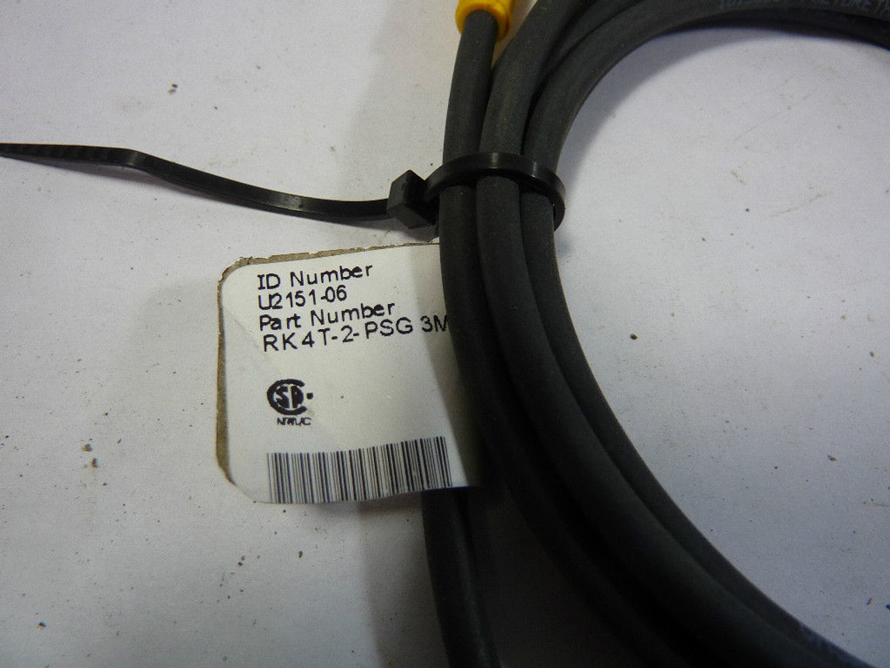 Turck RK4T-2-PSG-3M/S90 Cordset Euro/Pico USED