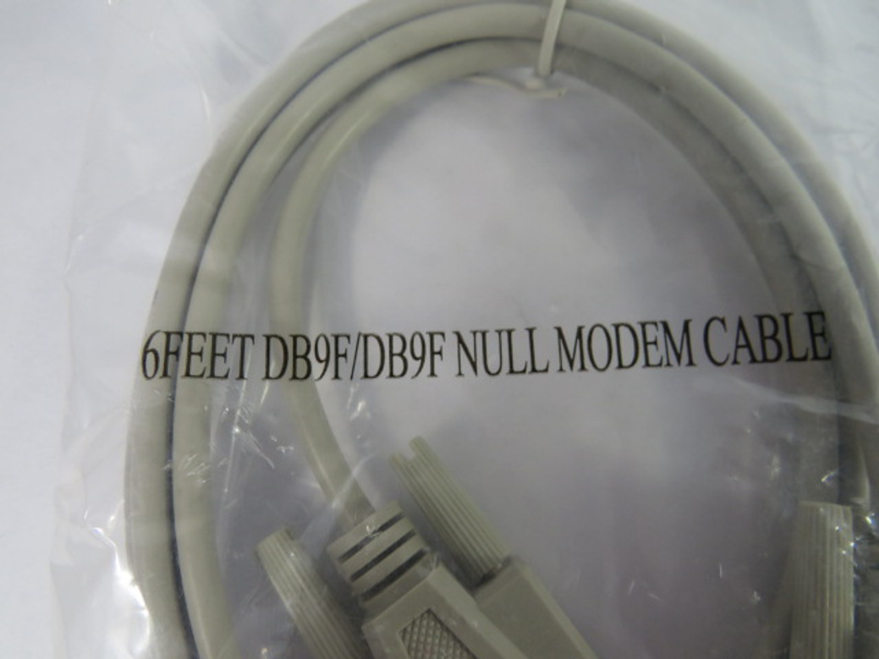 Cabletech DB9F/DB9F 6' Modem Cable Female 9 Pin D Sub Connectors ! NWB !