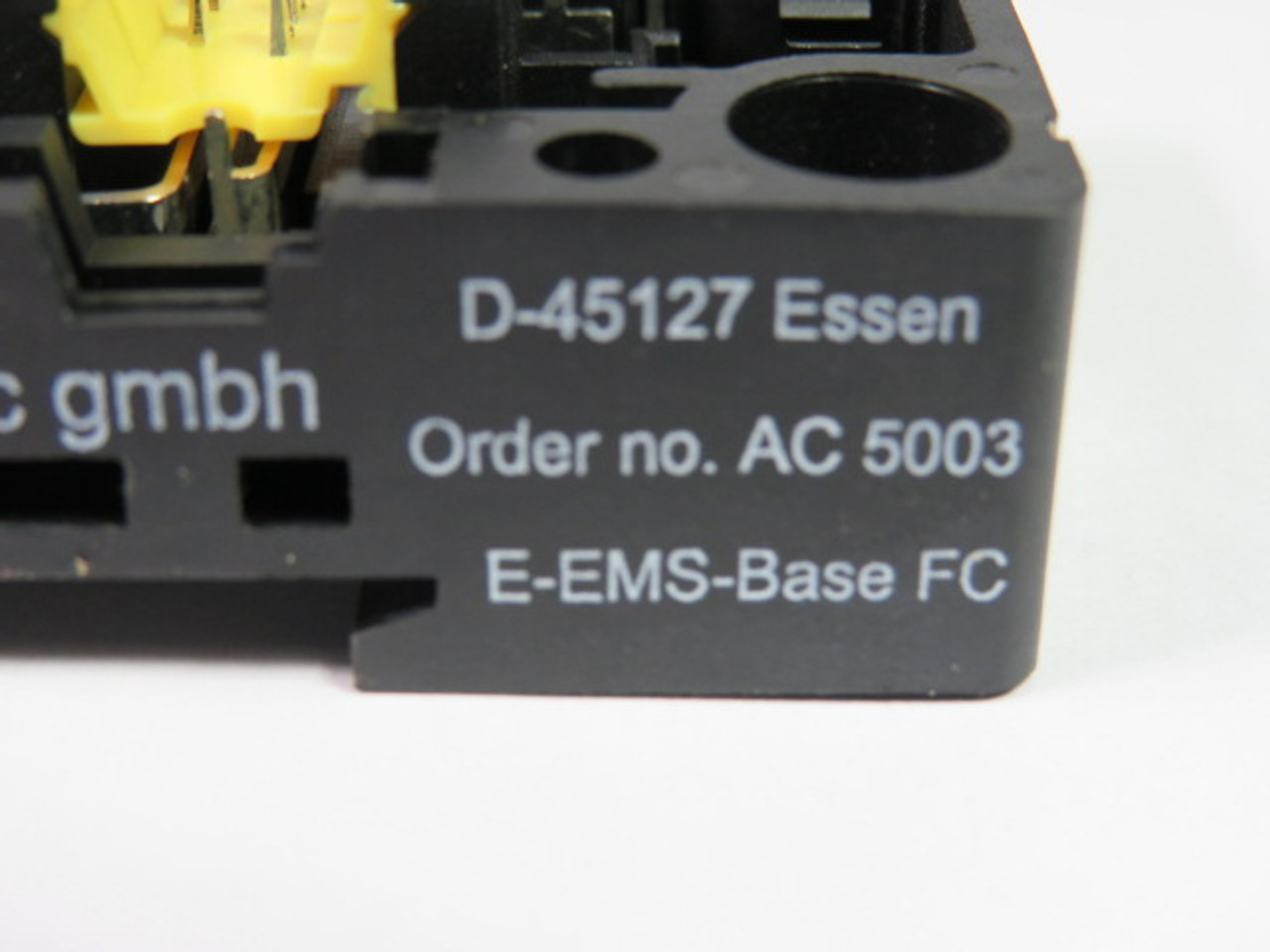 IFM AC5003 Yellow/Black Base Unit USED