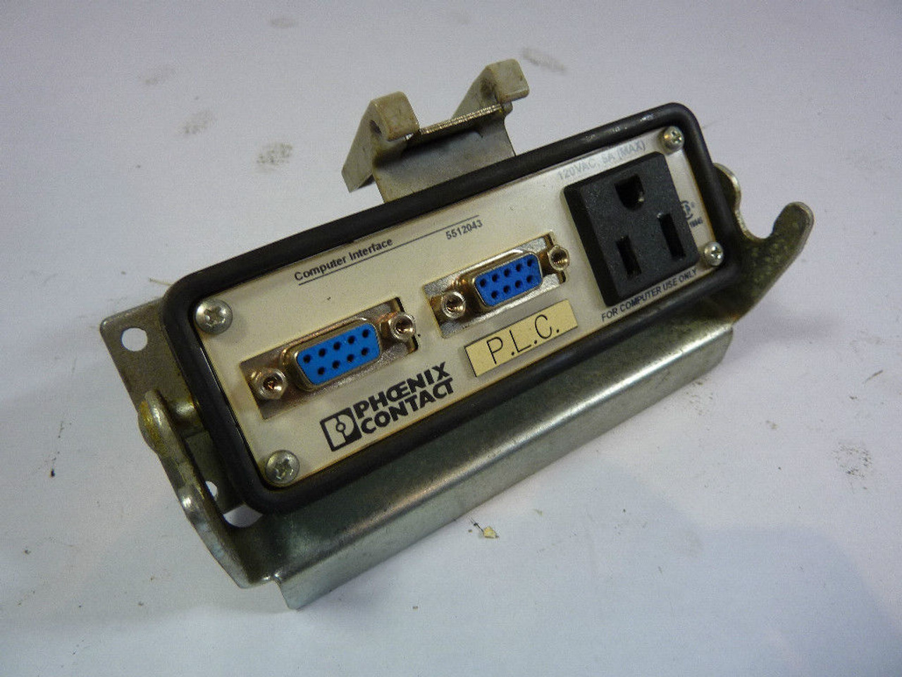 Phoenix Contact 5512043 PLC Adapter Plug USED