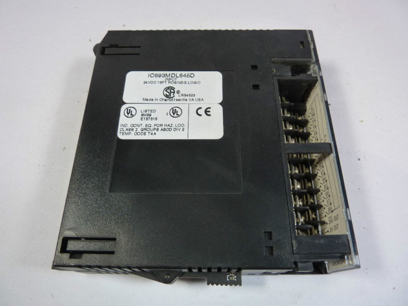 Module D'entrée GE Fanuc IC693MDL645D - 16 Points 24V DC - Occasion En état Fonctionnel