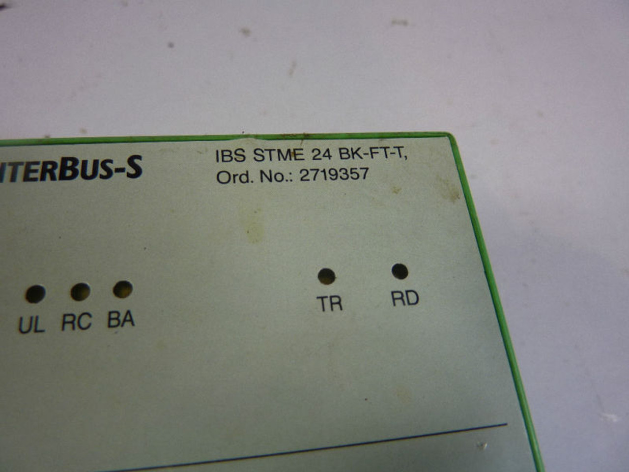 Phoenix Contact IBS-STME-24-BK-FT-T Fault Module USED