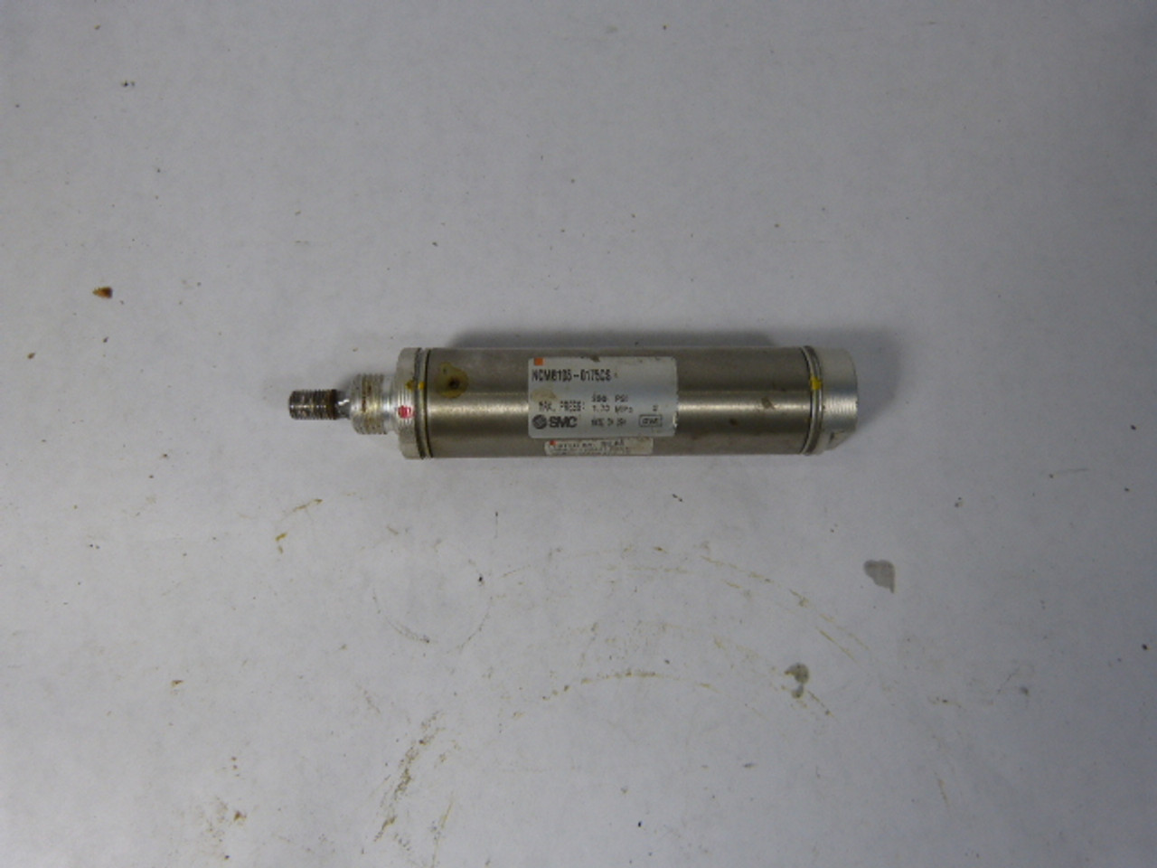SMC NCMB106-0175CS Pneumatic Actuator 1-1/16 Bore Spring USED