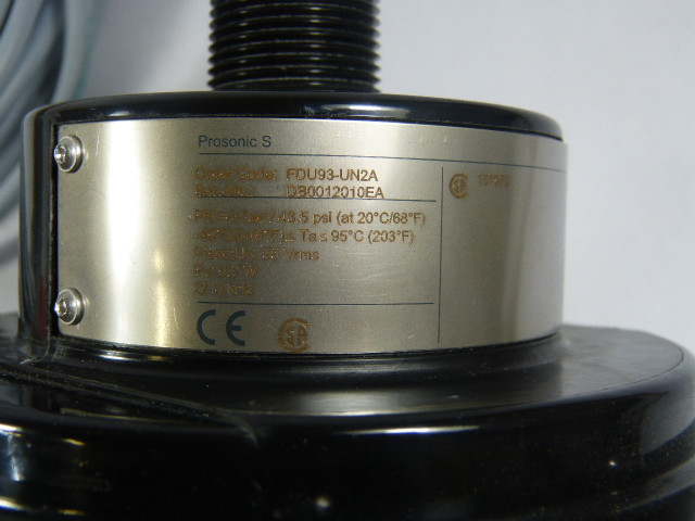 Endress & Hauser FDU93-UN2A Ultrasonic Flow Sensor ! NEW !