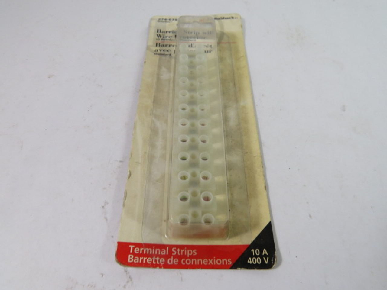 Radio Shack 274-679X 12 Position Barrier Strip w/ Wire Protector ! NEW !