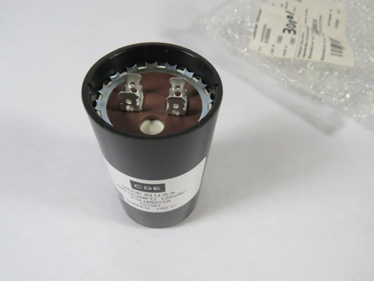 Cornell PSU46015A Motor Start Aluminum Capacitor 46-552 UF 125VAC ! NOP !