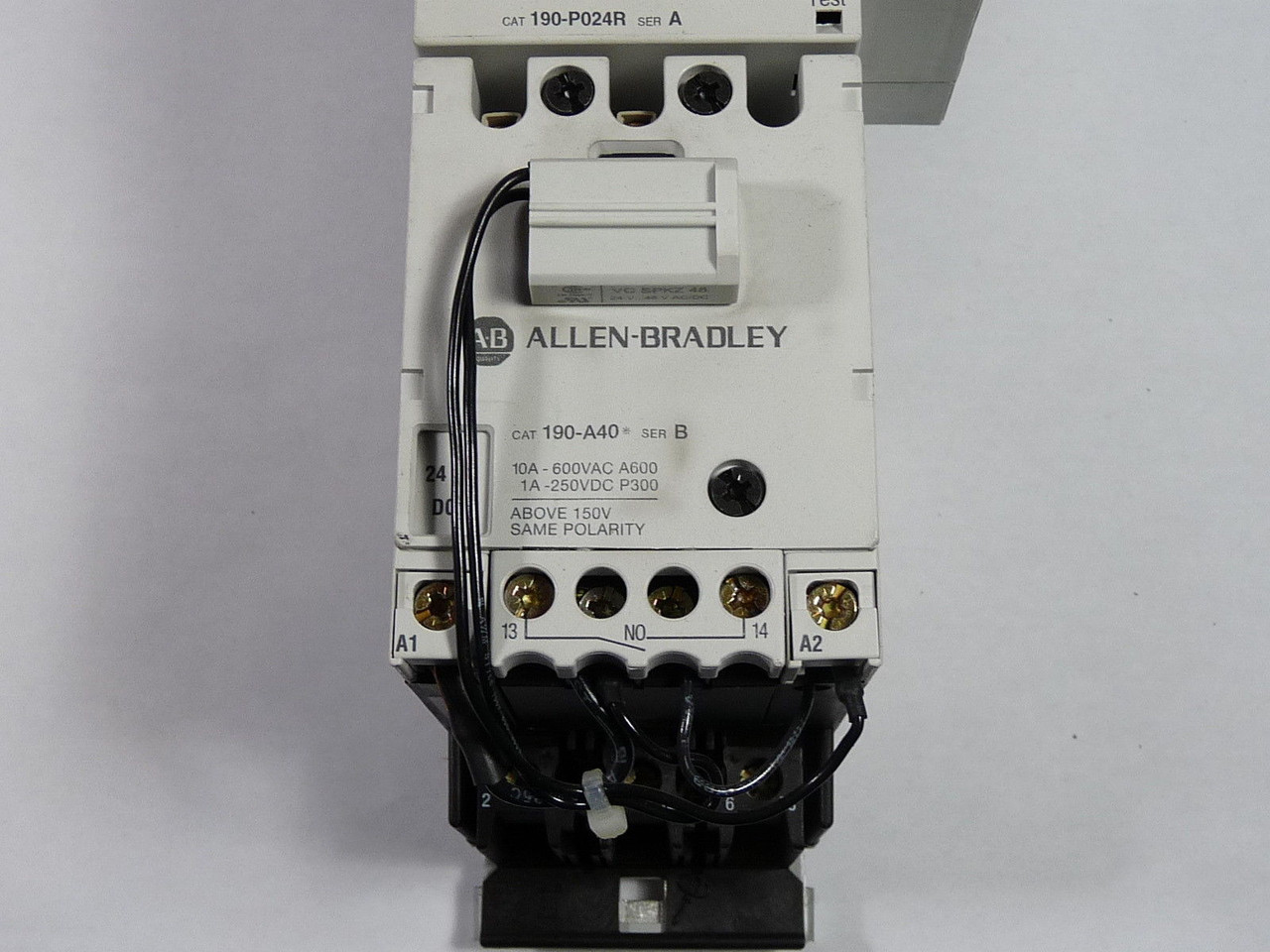 Allen-Bradley 190-CPS40Z Coordinated Protected Starter 24V USED