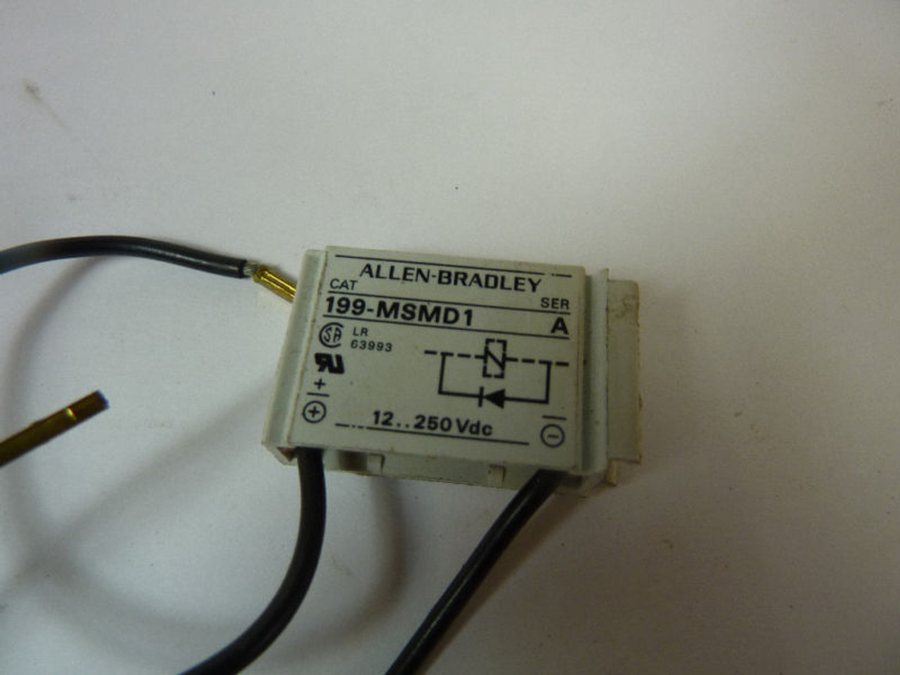Allen-Bradley 199-MSMD1 Surge Suppresor 12VDC USED