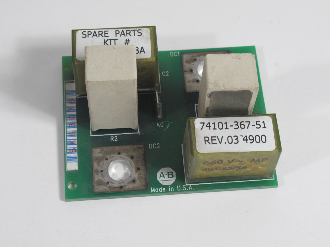 Allen-Bradley 74101-367-51 Snubber Board USED