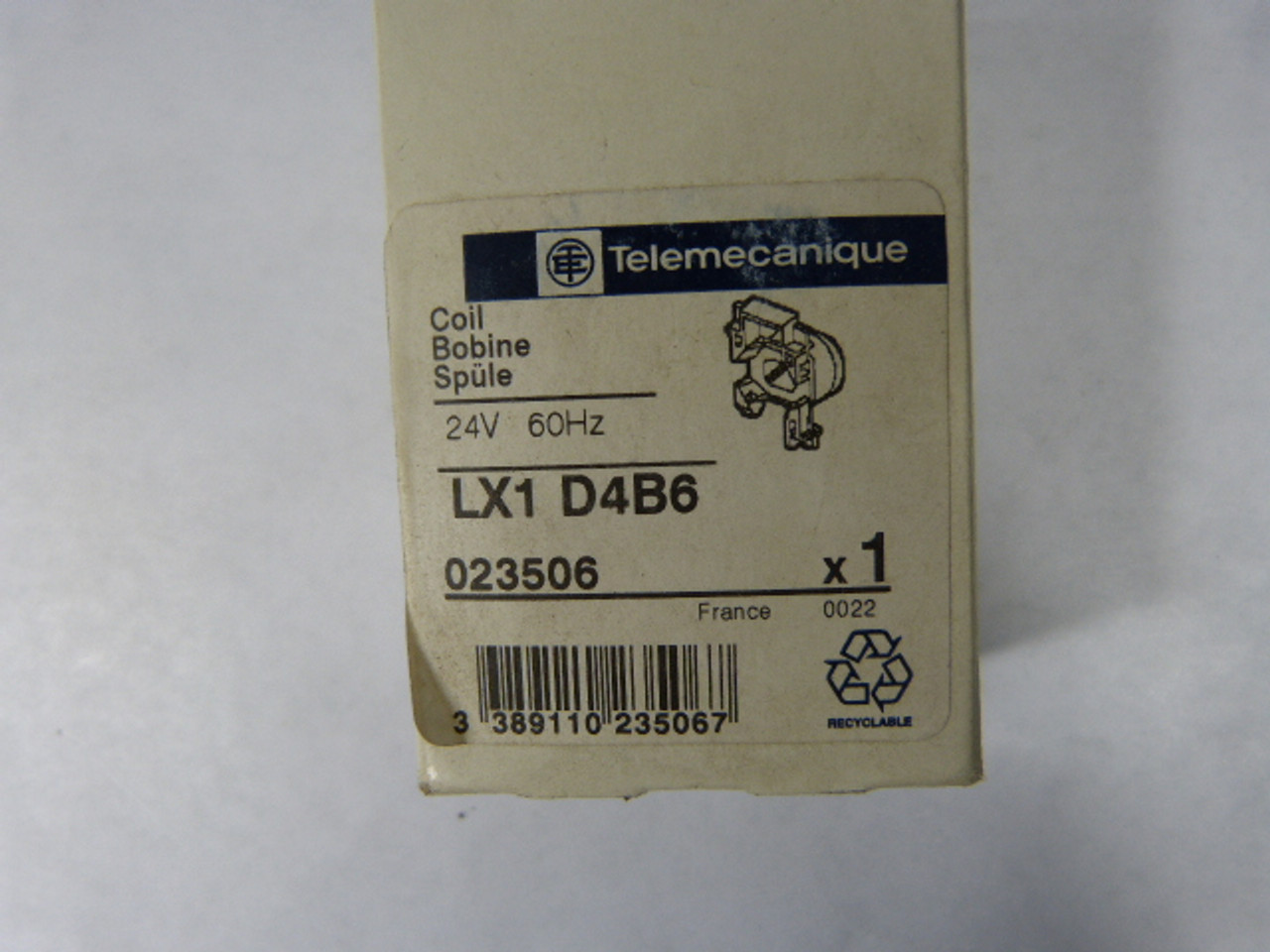 Telemecanique LX1D4B6 Coil for Contactor 24V ! NEW !