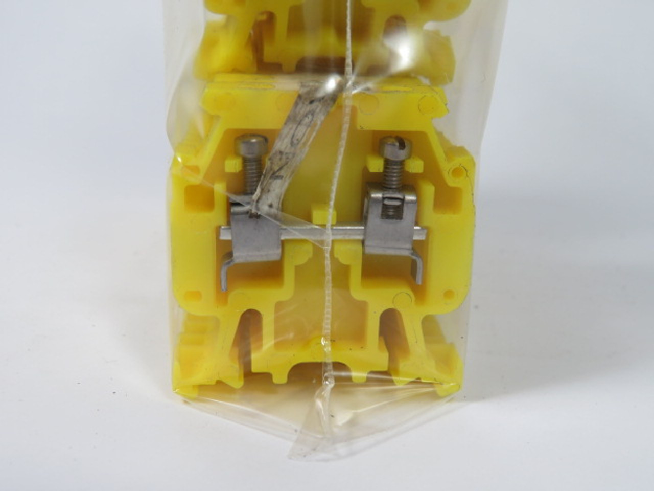 Allen-Bradley 1492-HM1Y Terminal Block Lot of 20 YELLOW USED