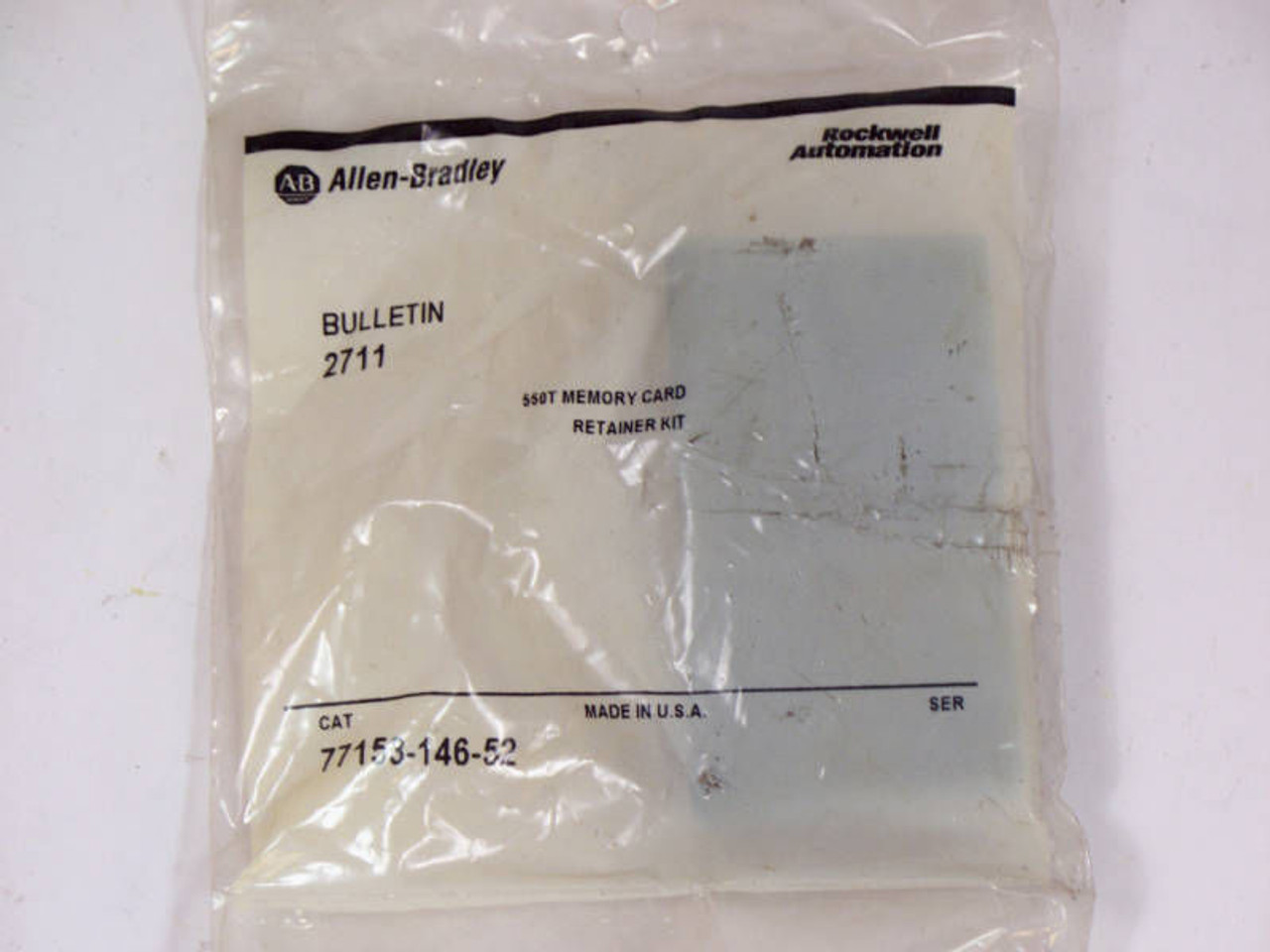 Allen-Bradley 77153-146-52 Memory Card Retainer Kit ! NEW !