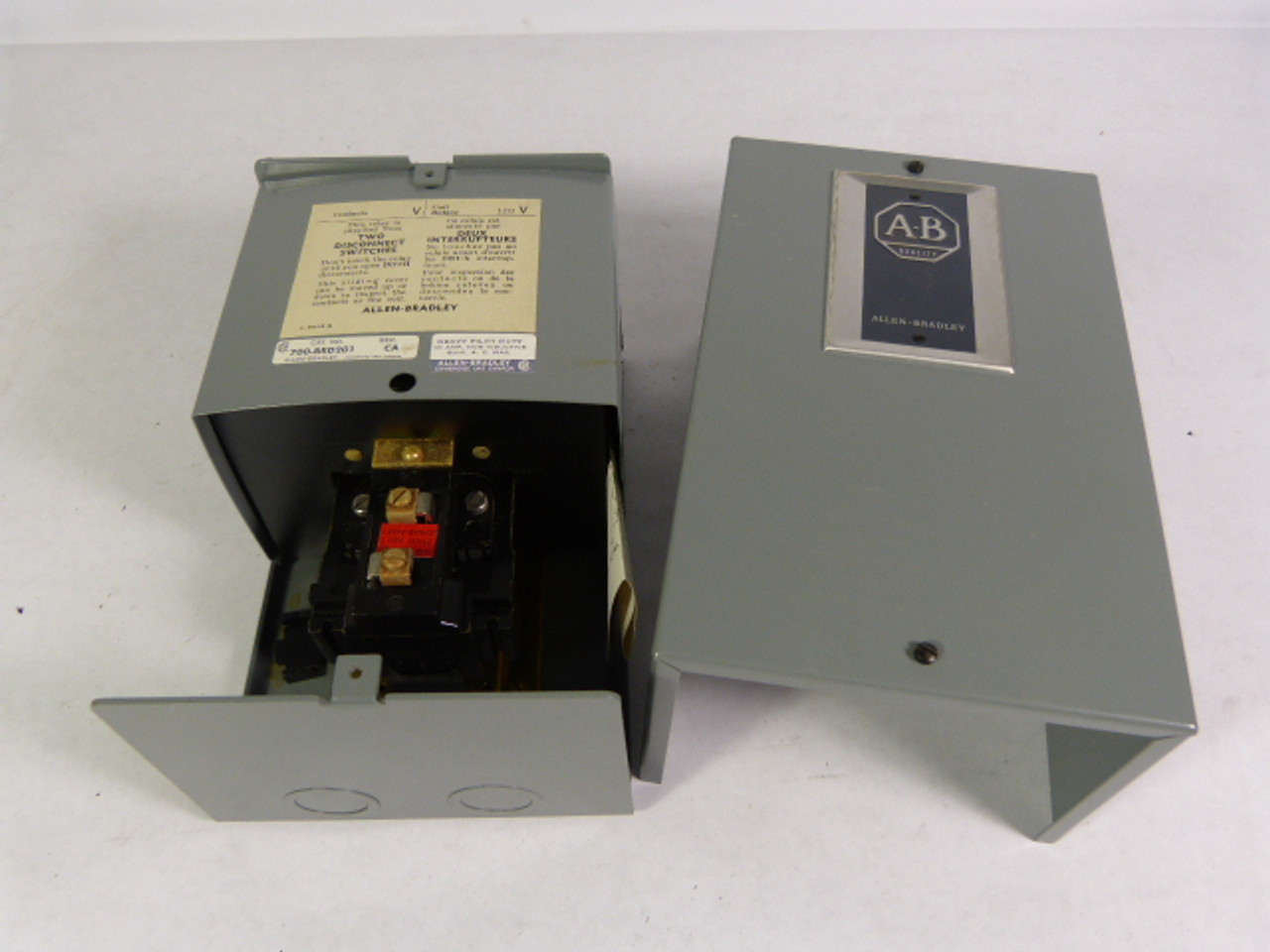 Allen-Bradley 700-BRD201 Relay 2Pole 110-120V 50-60Hz USED