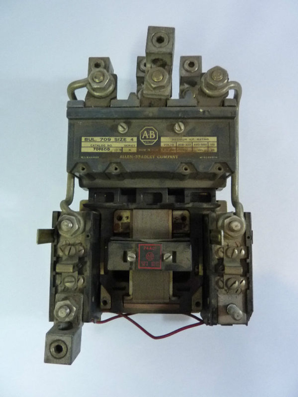 Allen-Bradley 709-EOD Starter NEMA Size4 120V ! AS IS !