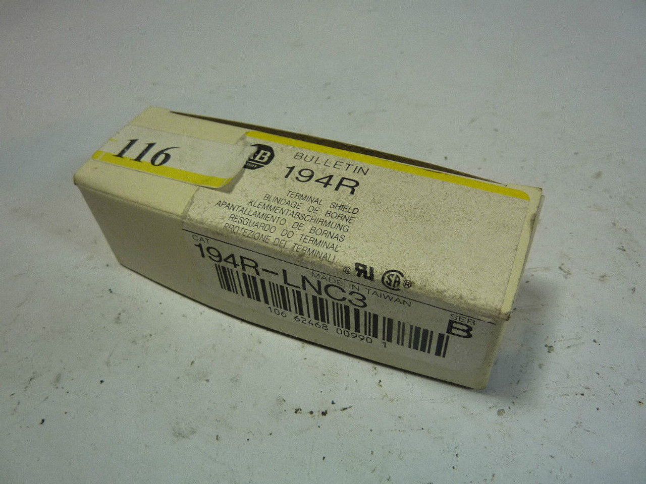 Allen-Bradley 194R-LNC3 Terminal Shield ! NEW !