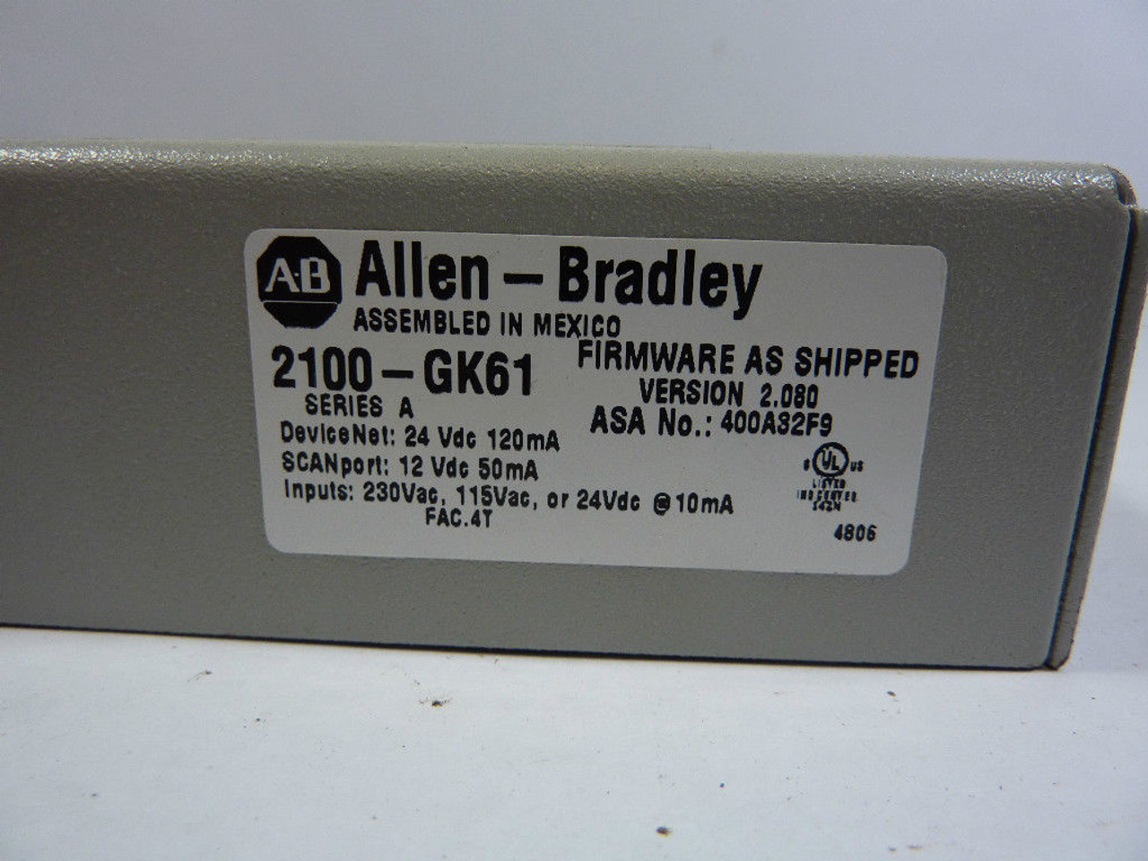 Allen-Bradley 2100-GK61 Communication Module USED