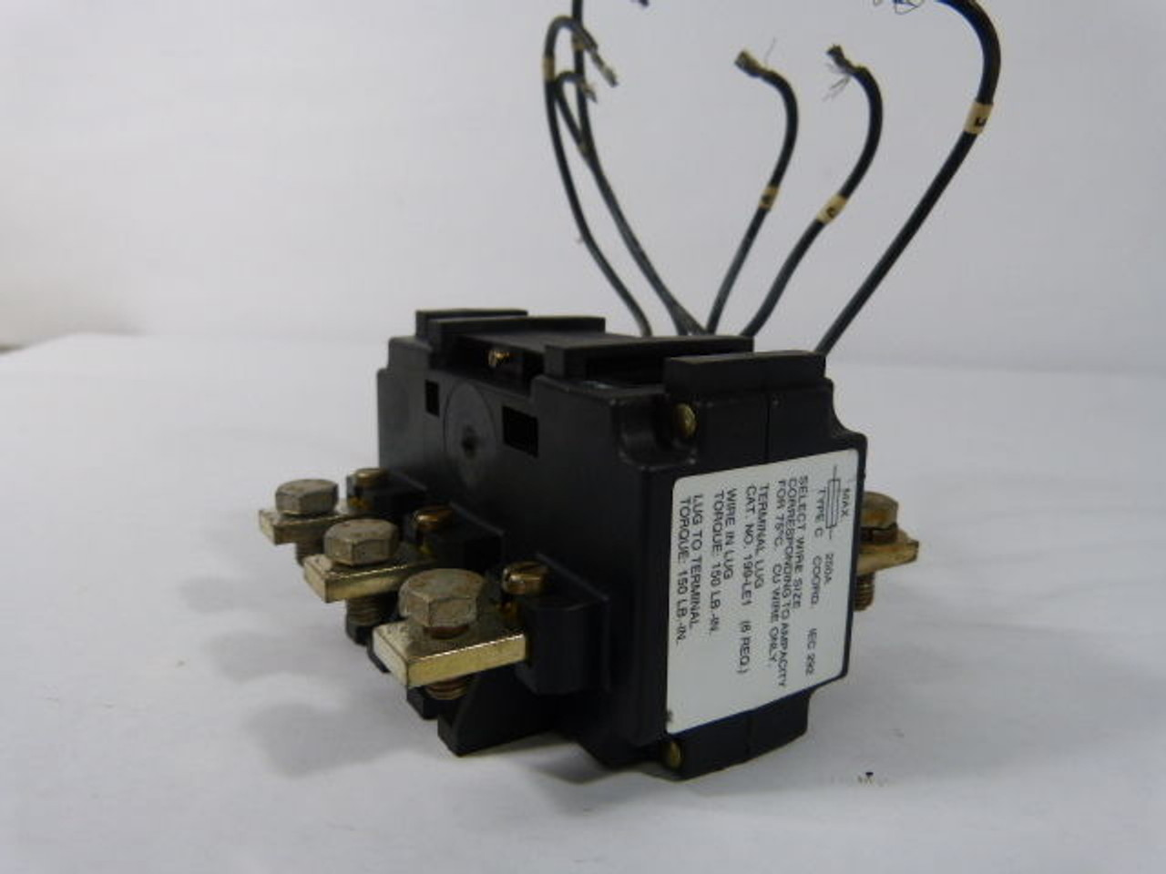 Allen-Bradley 193-HPD110 Overload Relay 66-110amp USED