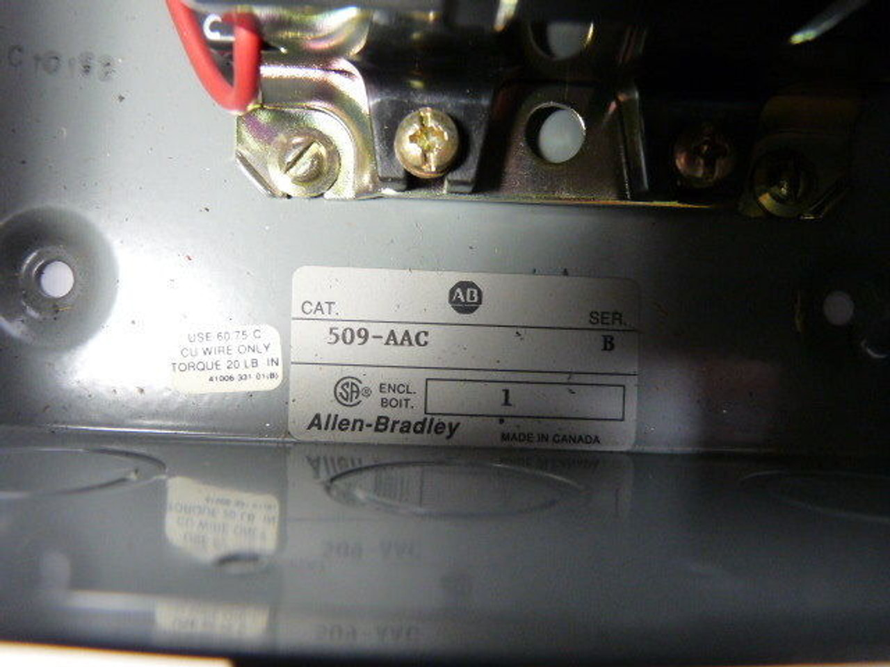 Allen-Bradley 509-AAC Non-Reversing Starter Size 0 575V ! NEW !
