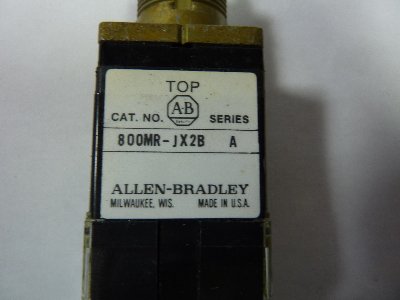 Allen-Bradley 800MR-JX2B Selector Switch USED