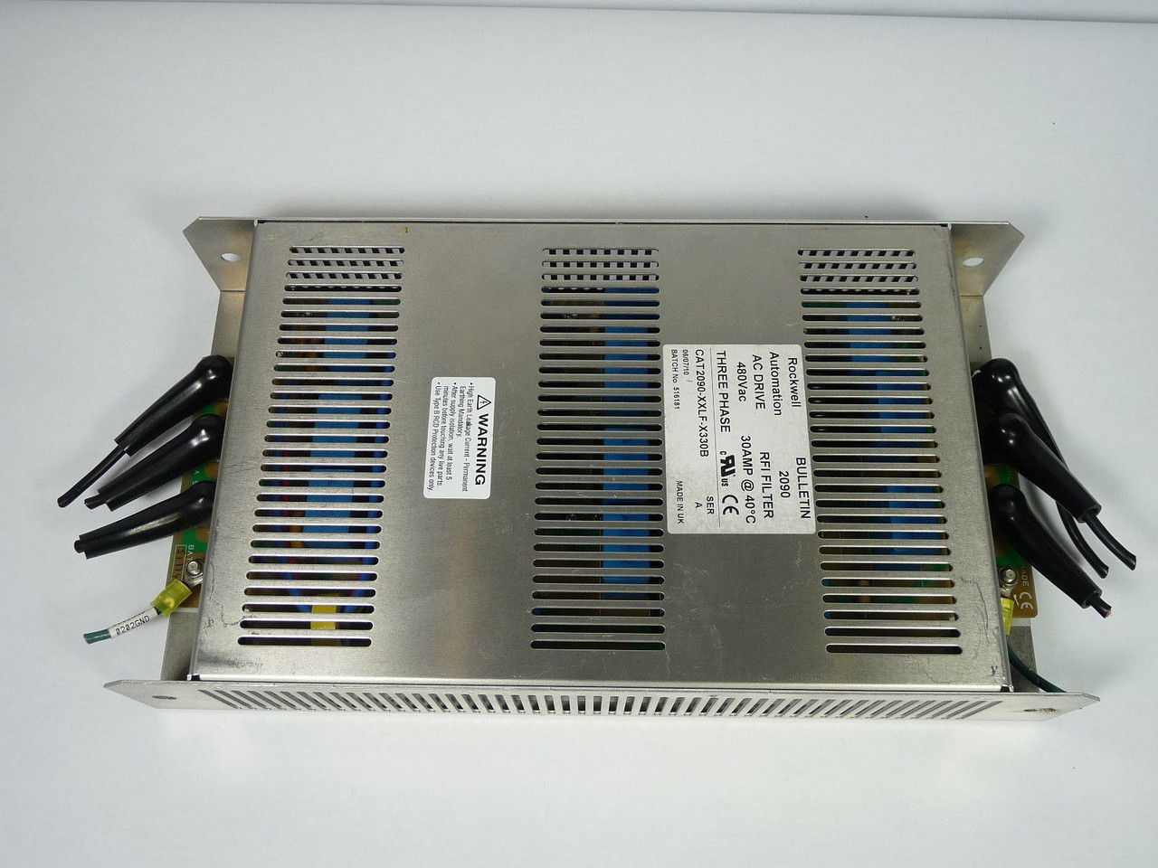 Allen-Bradley 2090-XXLF-X330B RFI Filter AC Drive 3Ph 30 Amp 500