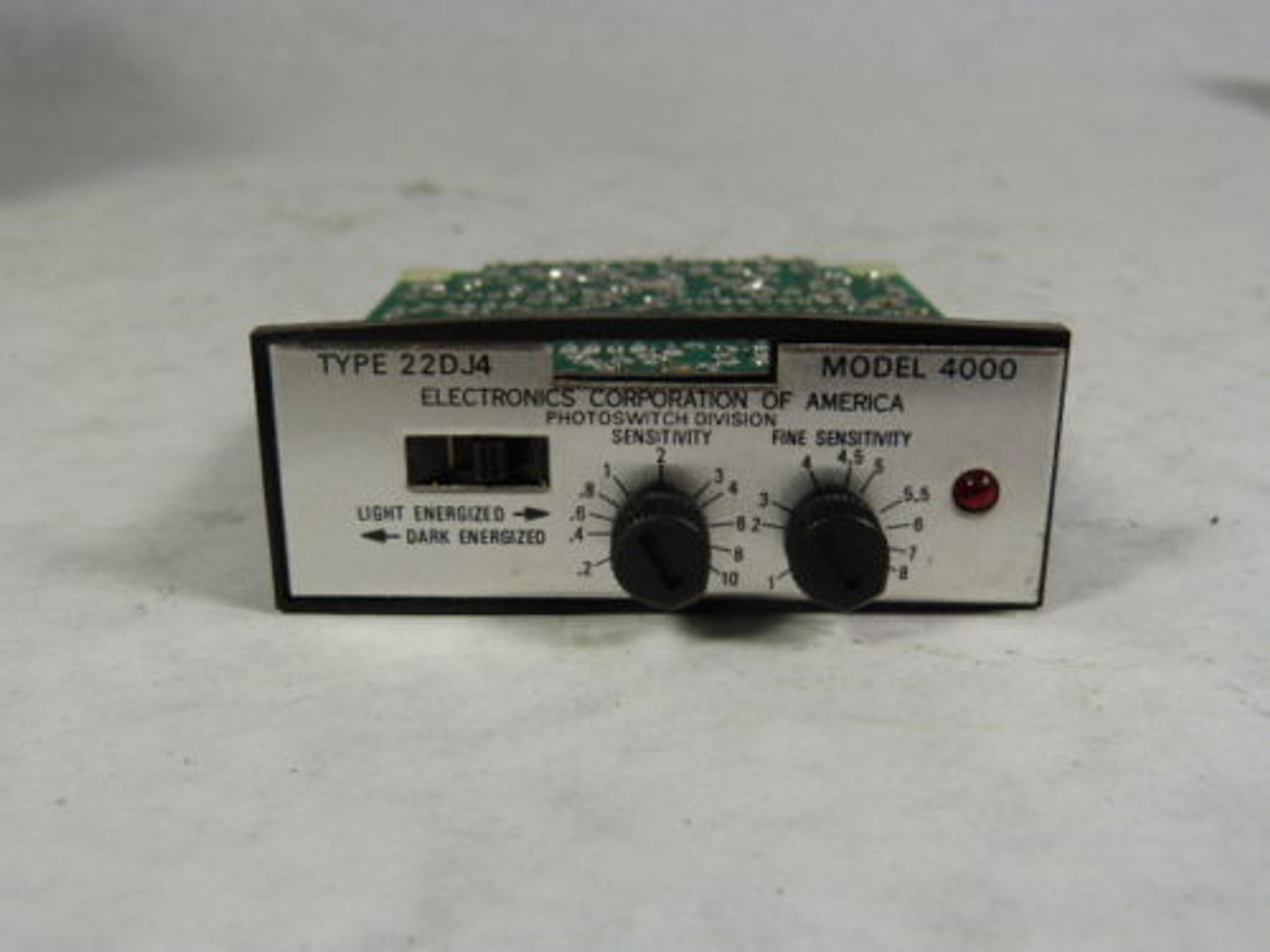 Allen-Bradley 22DJ4 Photoswitch Control USED