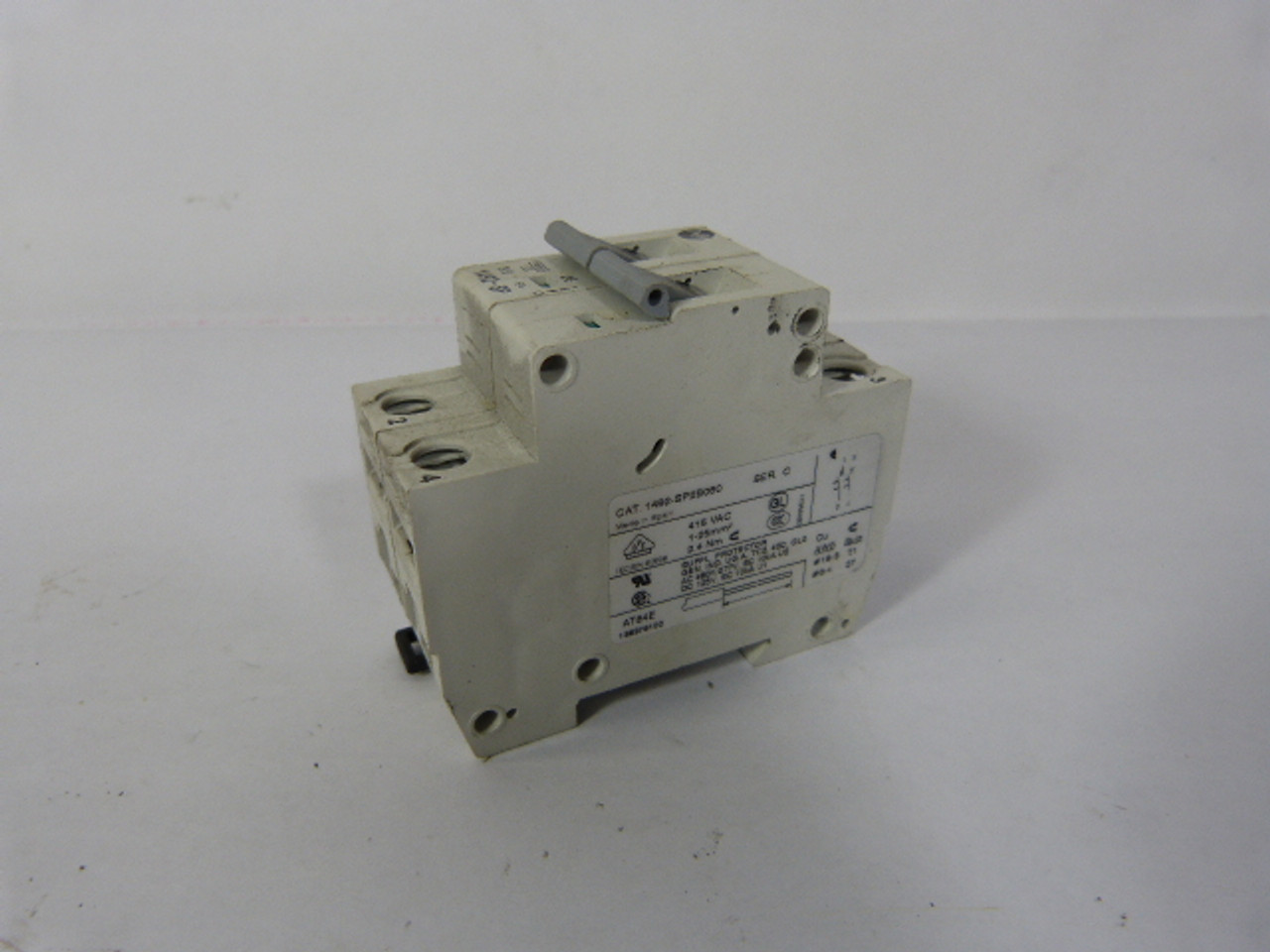 Allen-Bradley 1492-SP2B060 Circuit Breaker 2Pole 6A 415VAC USED