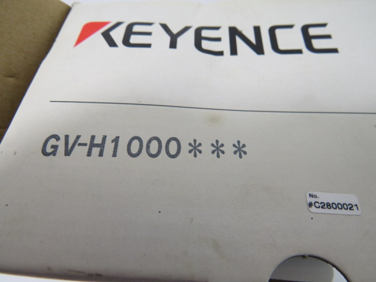 Keyence GV-H1000 Photoelectric Long Range Sensor 1000mm 11-30VDC 100ma ! NEW !