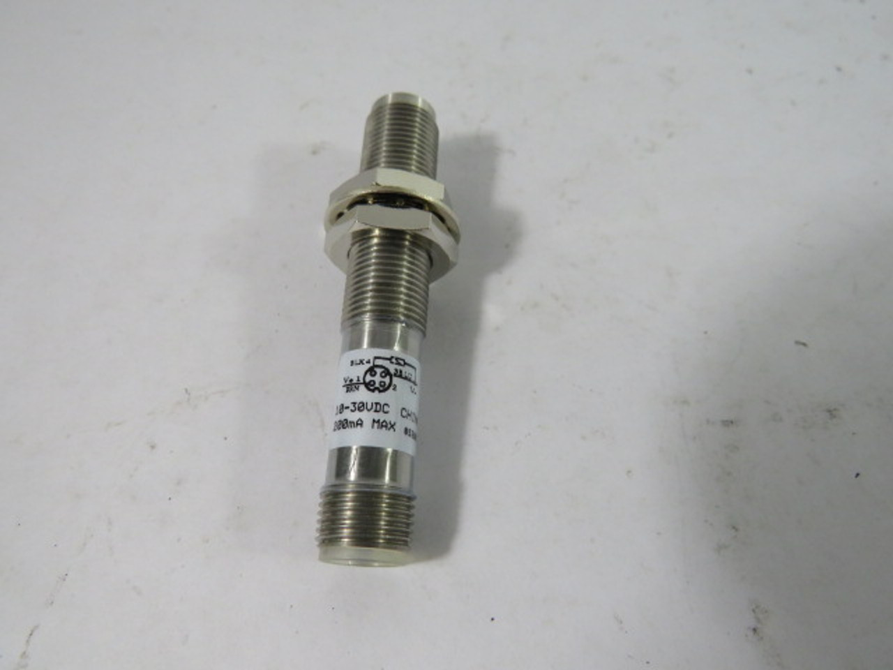 HTM FCS1-1202P-ARU4+CR Inductive Proximity Sensor 10-30VAC 200ma USED