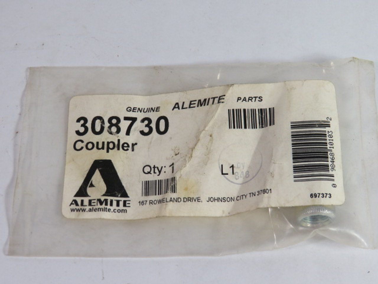 Alemite 308730 Hydraulic Coupler ! NEW !