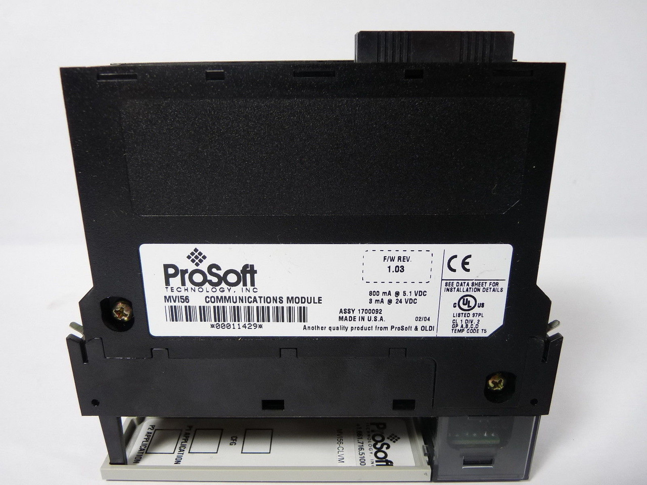 Prosoft MV156-CLVM Communications Module USED