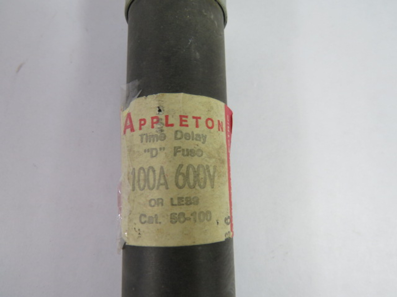 Appleton 56-100 Time Delay Fuse 100A 600V USED