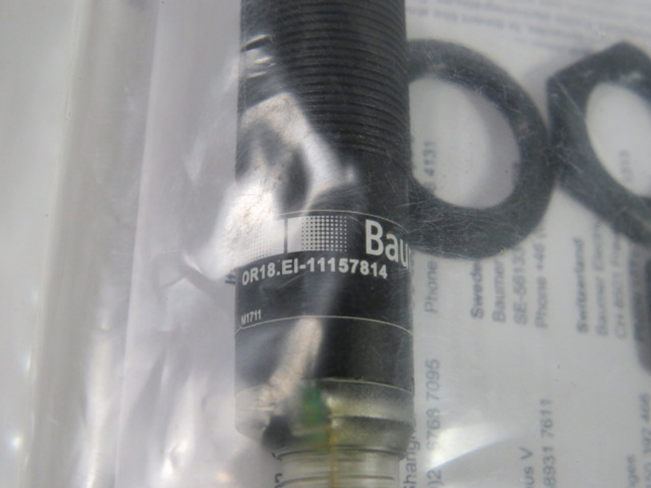 Baumer OR18.EI-11157814 Photoelectric Sensor ! NEW !